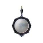 FINEX 8" Cast Iron Skillet with Lid, Modern Heirloom, Handcrafted in the USA, Pre-Seasoned with ORganic Flaxseed Oil