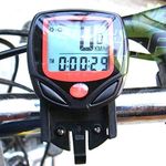 BLAPOXE Bicycle Computer Leisure 14-Functions Waterproof Cycling Odometer Speedometer with LCD Display Bike Computers