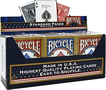 Bicycle - 12 Juegos de 54 Cartas - Original Rider Back Standard - Magia/Tarjeta Magia