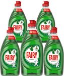 Fairy Original Washing Up Liquid 320ml - Pack of 5 - Ultra Long Cleaning Liquid