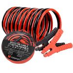 Voilamart Jump Leads Heavy Duty Car Battery Jump Leads 2000AMP 6M Booster Cables Jumper Cable for Petrol Diesel Car Van Truck (Includes Zipped Carry Bag with Handle)