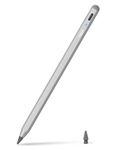 Metapen Pencil A8 for iPad 2018-2026, (2X Faster Charge), Pixel Precision, Stylus Pen Compatible Apple iPad 11/10/9/8/7/6th Gen, Pro 12.9/11/13 Inch M4, Air 3/4/5/M2/M3, Mini5/6, Grey