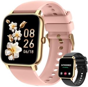 Smart Watch for Women Fitness Tracker: Smart Watches for Women Digital Mens Watches Make/Answer Call Waterproof Running Smartwatch Android Phone iPhone Samsung Compatible Heart Rate Monitor