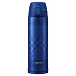 Zojirushi Stainless Steel Vacuum Insulated Mug, 16-Ounce, Ichimatsu Blue