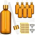 ComSaf Glass Dropper Bottles Amber 