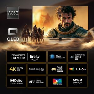 Panasonic 50" 4K QLED Smart TV – Ultra HD Display