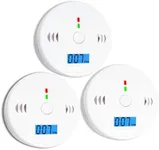 3 Pack Carbon Monoxide detectors, c