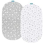 Bassinet Fitted Sheets Compatible w
