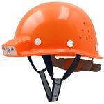 Mustbau Hard Hat Construction with LED Light Endurance Safety Helmet Vented Hard Hats Dimmable Brightness Head sizes 53-62 cm