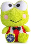 Weighted Hello Kitty Keroppi Fuzzy Plush Pillow Buddy - 2.5 lbs Super Soft Stuffed Pillow, 14 inches