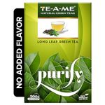 TE-A-ME Long Leaf Green Tea, 200 gms | Green Tea | Green Tea Loose Leaves | Loose Green Tea | Loose Green Tea Leaves | Pure Green Tea