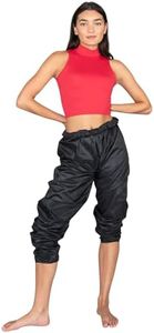 Body Wrappers - Unisex Ripstop Warm Up Pants for Boys & Girls - Style 071 (12-14, Black)