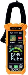 HTC Instrument 21S 600A AC/DC Smart Clamp Meter with Color LCD Display and Bar Graph