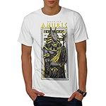 Wellcoda Anubis Old God Fashion Mens T-Shirt, Detailed Design Print Tee White S