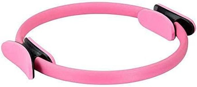 Yoga Pilates Ring Wheel Magic Fitness Circle Slimming Body Training Exercise (Pink)