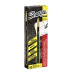 Sharpie PEEL-OFF Marker China, China Marker Bullet, 12 Pack, Black (2089)