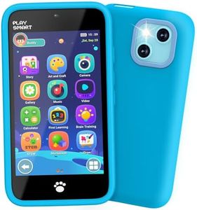 MOMILLA Kids Toys 3.97" Smart Phone, 220+ Educational Games, Dual Camera