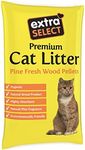 Extra Select Premium Wood Based Cat Litter, 15 L