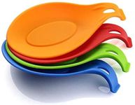 NEAR STOP Silicone Spoon Holders for Kitchen Accessories (Multicolour, 3, Large)