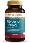 Herbs of Gold 150mg Ubiquinol 30 Capsules (HOTUBI150)