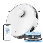 Lefant M1 Robot Vacuum and Mop with LiDAR Navigation, Powerful Hoover with Deep Clean, Multi-Level Mapping, Virtual Zones, Wi-Fi/App/Alexa Control, Ideal for Pet Hair, Carpets and Hard Floors, 2.4G/5G