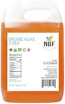 NBF Organic Agave Syrup 176 oz Natural Gluten free Sweetener