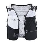 KAILAS AIR 11L Trail Running Vest Hydration Pack Lightweight with Two TPU Water Bladders for Men Women Cycling Hiking, Large, Black