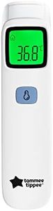 Tommee Tippee NoTouch Infrared Forehead Digital Thermometer, 0m+, Essentials for Newborn Baby, 1 Second Instant Readings in Choice of ˚C or ˚F