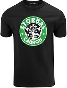 ShirtBANC Original Mexican American Inspired Mens Shirts (Storbas Cabron, 3XL)