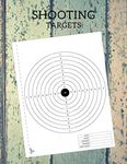 Shooting Targets: Large Paper for Gun Pistol Rifle Airsoft BB Gun Pellet Gun Air Rifle