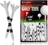 SAPLIZE Plastic Golf Tees Pack of 5