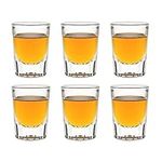 Libbey shot glass Fluted Whiskey - 59 ml / 5,9 cl - Set of 6 - Shot glass - Dishwasher safe