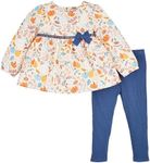 Mud Pie Children's Pumpkin Tunic And Legging Set