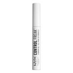 NYX Professional Makeup Control Freak Eyebrow Gel, Clear Brow Setter and Clear Mascara, Tames Brows and Sets Colour, Non-Sticky and Non-Flaking, 10 ml