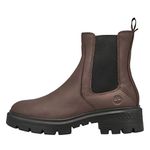 Timberland Women's Cortina Valley Chelsea Boot, Brown, 9