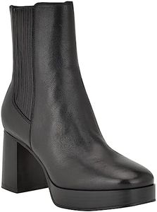 NINE WEST Women's EDS Ankle Boot, Black 002, 9