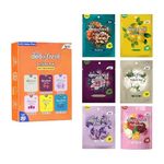 DEO 'N' FRESH Air Freshener Pack Of 6 |Pocket Bathroom Freshener| Assorted Fragrance| Last Up To 30 Days|Odour Control,Powder