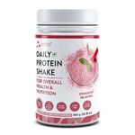 Mypro Sport Nutrition Daily Protein Shake 118 kcal Calories,25 Vitamin,Minerals & 7 Herbs,Provide Energy,Support Immunity & bone Health-For Men & Women (Strawberry, 800 g (Pack of 1))