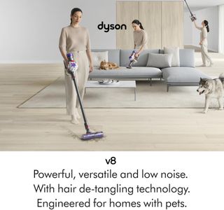 Dyson V8 Advanced Cordless Vacuum Cleaner – Lightweight, Powerful