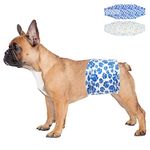 Dono Disposable Dog Nappies Male, 40pcs, Wetness Indicator, Male Dog Wraps, Dog Belly Bands,Super Absorbent, Leak-Proof, Incontinence, Excitable Urination,Heat, Marking Issues