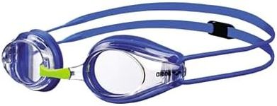 arena Tracks Jr Swim Goggle, Watersportds, Arena 1E559-CLEAR-BLUE-BLUE Tracks Jr Swim Goggles, 1E559, Clear / Blue / Blue, One Size