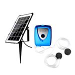 Pond Oxygenator Air Pump Aquarium Solar Pump Oxygen Air Pump Oxygen Pump Fish Pond Submersible Pump