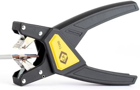 C.K T1260 Automatic Cable & Wire Stripper, Green|yellow|brown|grey