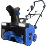 SOYUS Corded Electric Snow Blower - Handles Wet/Heavy Snow, 20-Inch Clearing Path w/ 15A Motor, Dual LEDs & 180° Chute, 25ft Throw Walk-Behind Snow Thrower for Driveway, Sidewalk, Patio