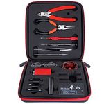 Coil Master V2 Kit,Coil Building Kit, Tool Kit Coil Jig Tool Kit V2,11 in 1 Coil Winding Set Tool Set 12PCS General Household Tool Master kit/Organic Cotton/Ceramic Tweezers for RBA/RDA/RTA DIY