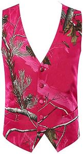 HBDesign Mens Fashion Vests Outerwear Camouflage Color