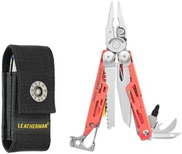 LEATHERMAN, Signal, 19-in-1 Multi-tool for Outdoors, Camping, Hiking, Fishing, Survival, Durable & Lightweight EDC, Made in the USA, Guava