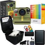 Polaroid Originals Now+ I-Type Instant Camera w/ 16 Color Film Photos and Signature Battery Bundle