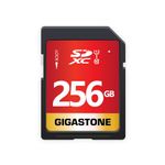 Gigastone 256GB SD Card UHS-I U1 Class 10 SDXC Memory Card High Speed Full HD Video Canon Nikon Sony Pentax Kodak Olympus Panasonic Digital Camera, with 1 Mini case