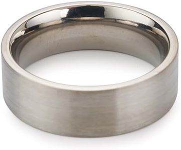 Woodriver Comfort Ring Core - 64Al-4V Titanium - 6Mm, Size 9